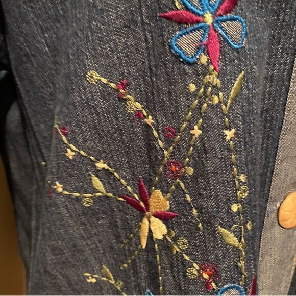 Coldwater Creek Jean Embroidered Jacket - Picture 6 of 14